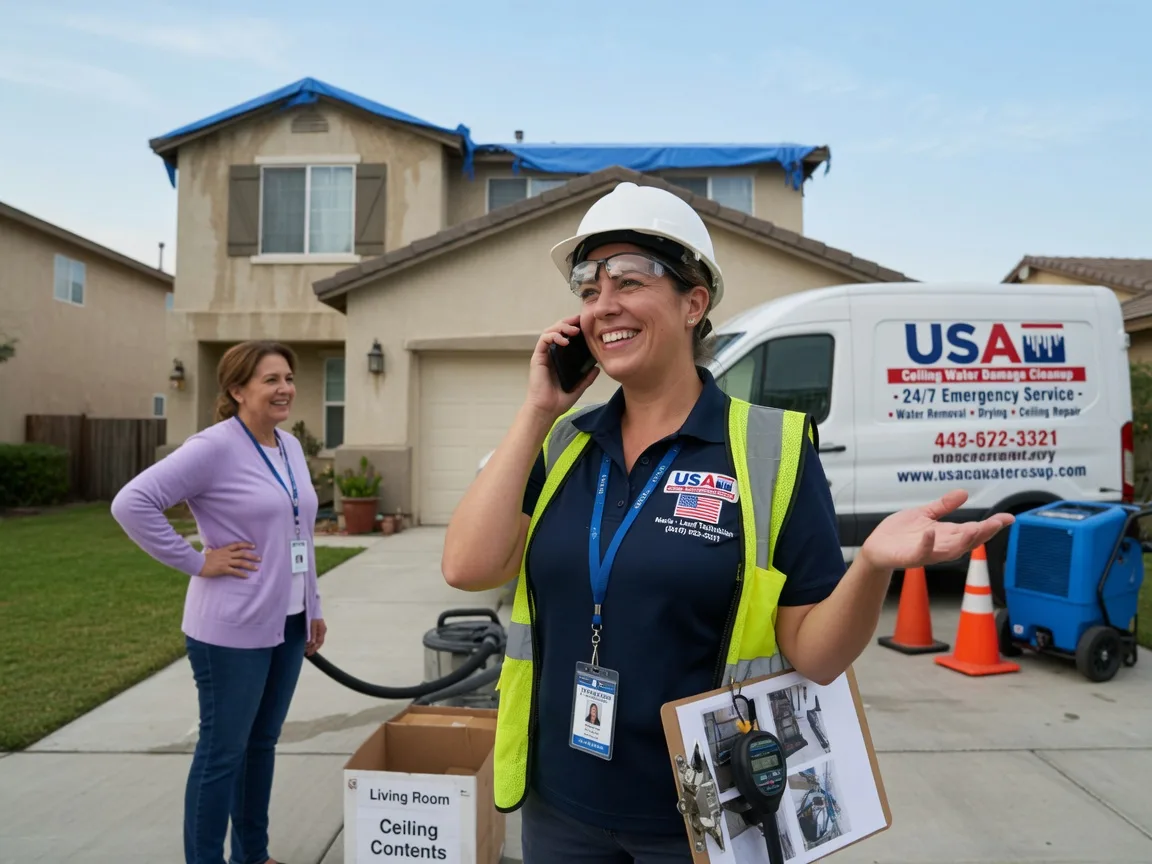Ceiling Water Damage Restoration Hull, IA FAQs
